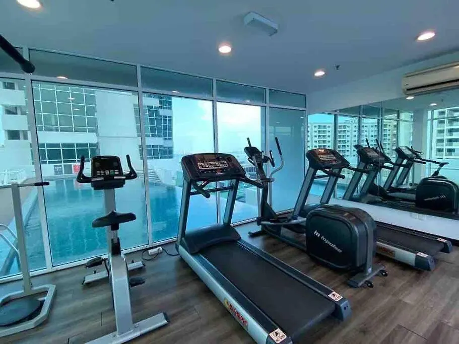 شقة Maritime Suite Duplex Penang- Pemandangan Laut جورج تاون ماليزيا