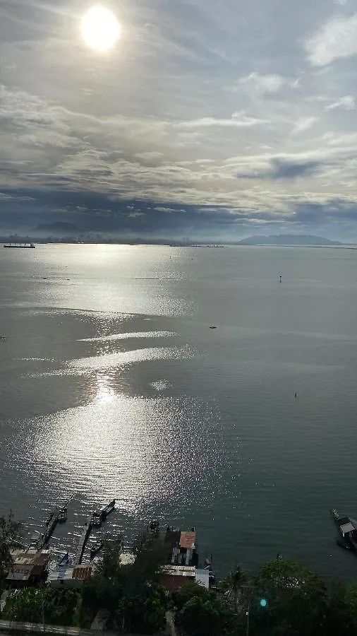 Maritime Suite Duplex Penang- Pemandangan Laut جورج تاون