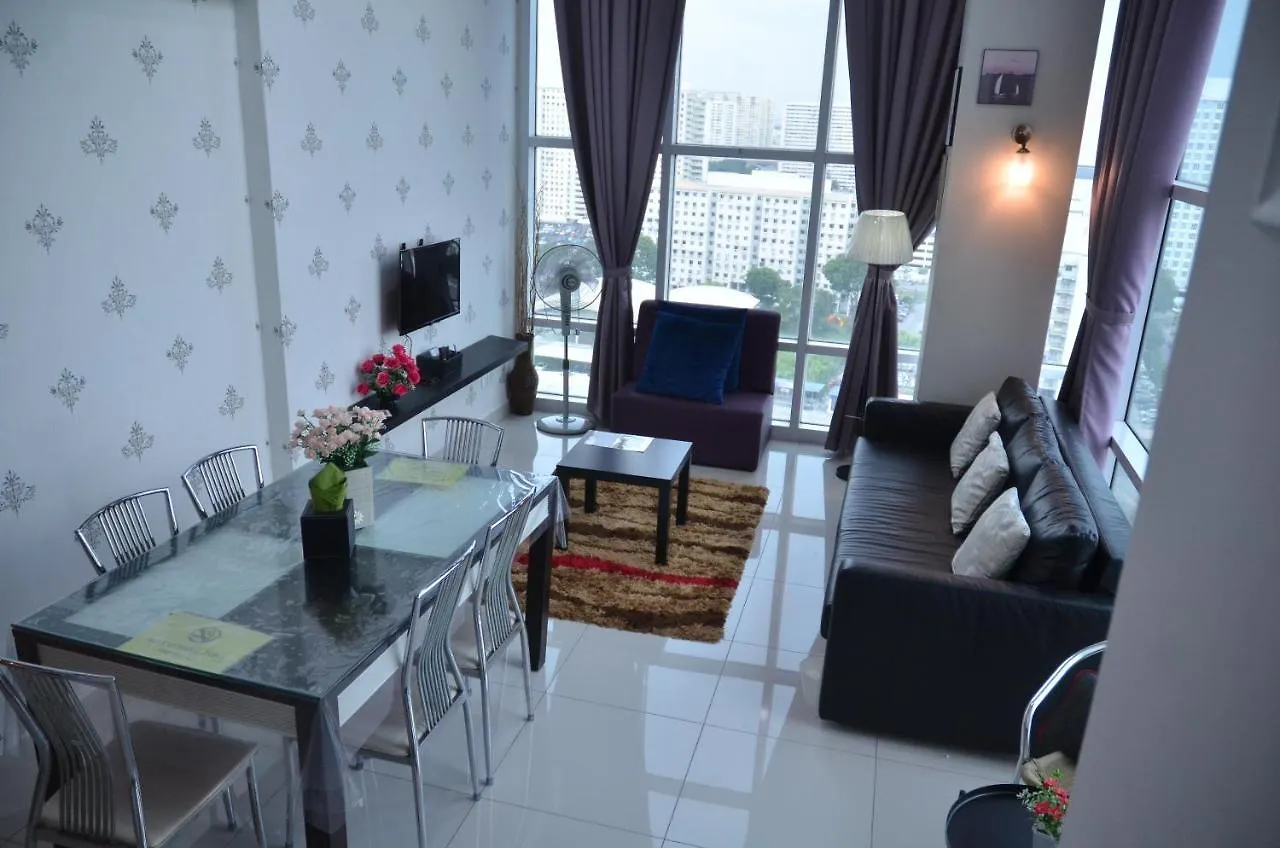 Maritime Suite Duplex Penang- Pemandangan Laut جورج تاون شقة